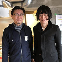 住友林業・関口祐輔氏（左）とナインの久田カズオ氏