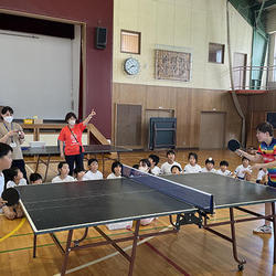 芝田選手と真剣勝負