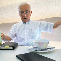 「塗料はあらゆる産業に介在している」と奴間氏