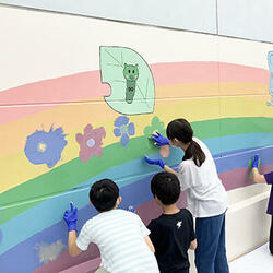大森第五小学校ペイントアート01.JPEG 大森第五小学校ペイントアート01.JPEG
