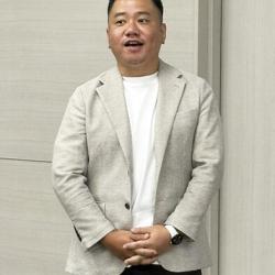 学びの場を提供したいと海老名会長 学びの場を提供したいと海老名会長