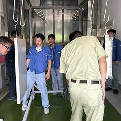 乾燥後の仕上がりを細かくチェック 乾燥後の仕上がりを細かくチェック