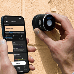 ③どこでも手軽に測色ができる