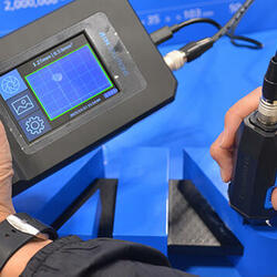 写真1：デジタルドットゲージの使い方