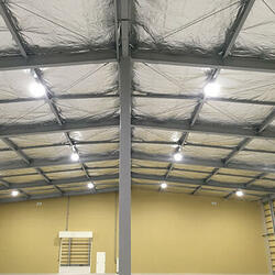 アルミ遮熱シート施工写真（アイベック千葉営業所）