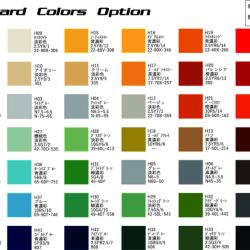 Kanae’s standard colors